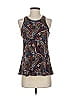Veronica M. Purple Sleeveless Blouse Size S - photo 1