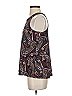 Veronica M. Purple Sleeveless Blouse Size S - photo 4