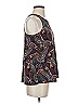 Veronica M. Purple Sleeveless Blouse Size S - photo 3