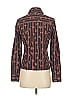 Worth Burgundy Long Sleeve Blouse Size 2 - photo 2