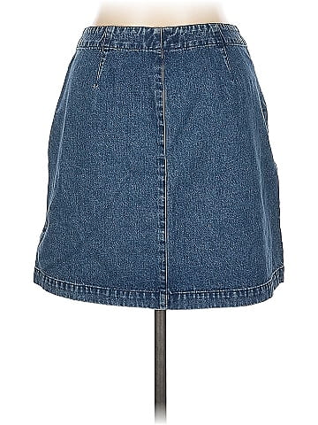 Lauren Jeans Co. Denim Skirt (view 2)