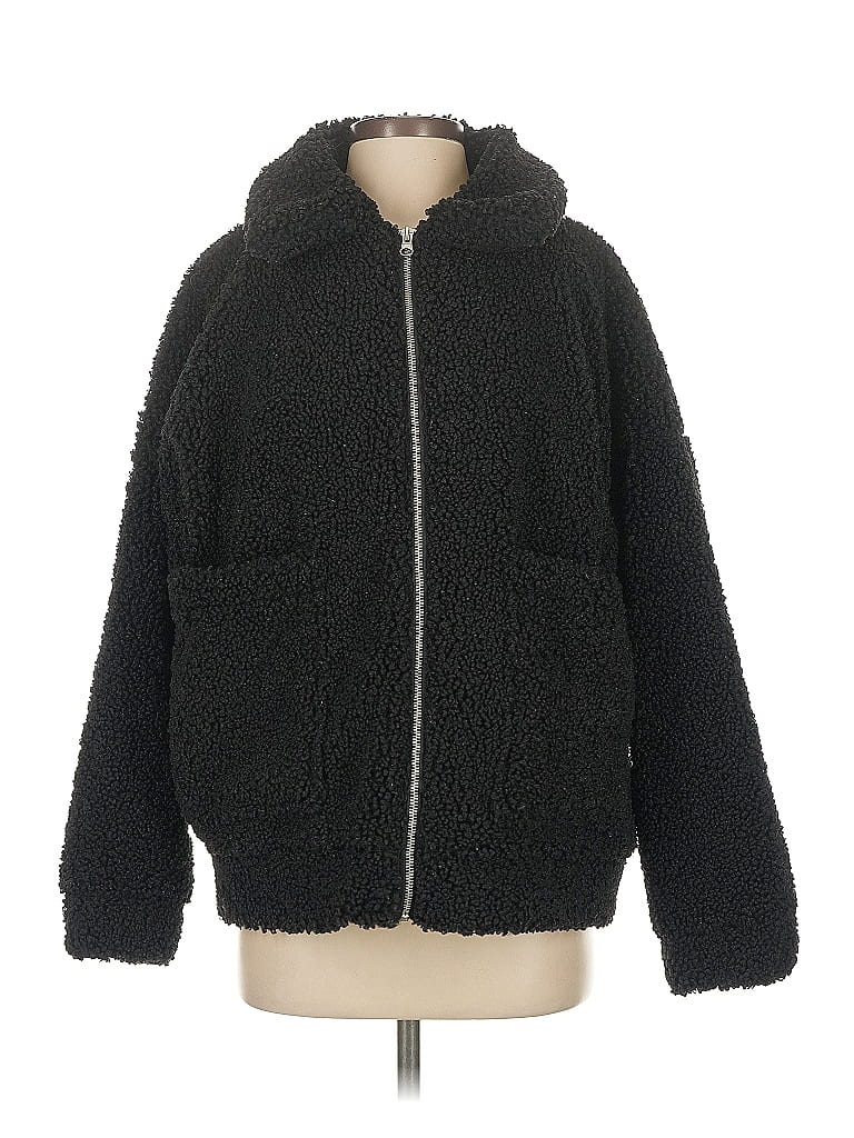 WILD FABLE Pre-owned Faux Fur Jacket In Black