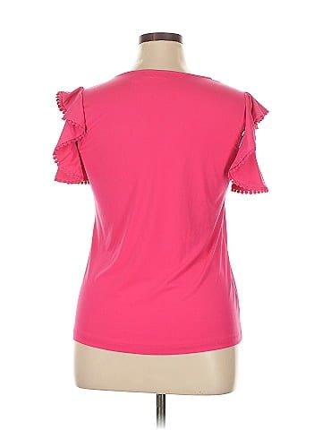 Susan Graver Short Sleeve T-Shirt (view 2)