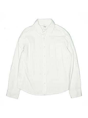 Zara Long Sleeve Button-Down Shirt (view 1)