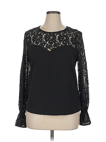 Marc New York Andrew Marc Long Sleeve Blouse (view 1)