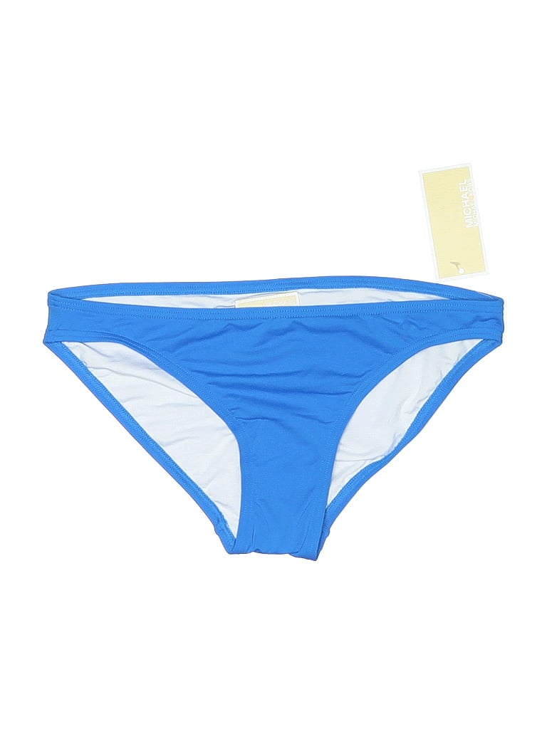 Pre-owned Michael Michael Kors Swimsuit Bottoms In Blue