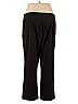 Roz & Ali Solid Black Active Pants Size 16 - photo 2
