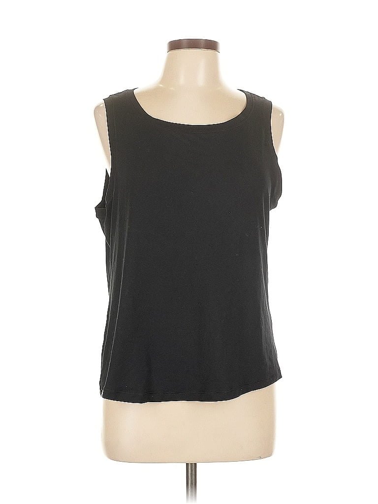 Pre-owned Yogalicious Sleeveless T-shirt In Black