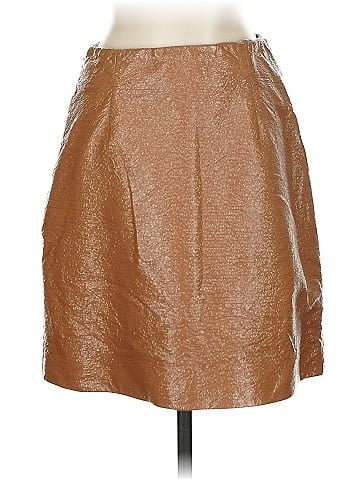 BA&SH Faux Leather Skirt (view 2)