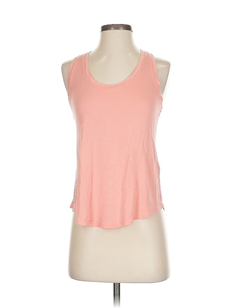 Pre-owned Banana Republic Tank Top Pink Halter Neckline Tops