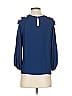 Amanda Uprichard 100% Polyester Blue 3/4 Sleeve Blouse Size P (petite) - photo 2