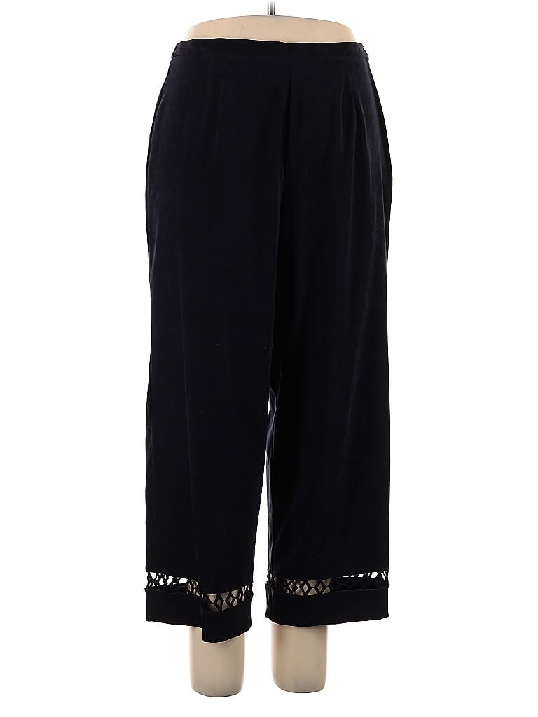 Pre-owned Leslie Fay Casual Pants In Blue