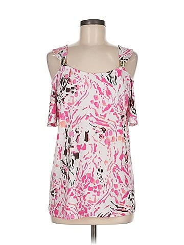 JM Collection Sleeveless Blouse (view 1)