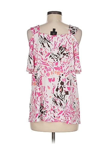 JM Collection Sleeveless Blouse (view 2)