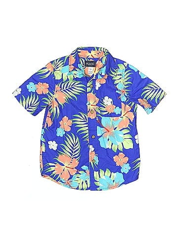 The Children's Place Short Sleeve Button-Down Shirt (view 1)