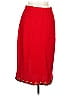 St. John Collection Red Formal Skirt Size 30 waist (estimated) - photo 1