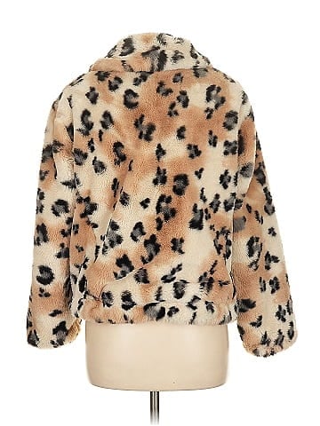 Catherine Malandrino Faux Fur Jacket (view 2)