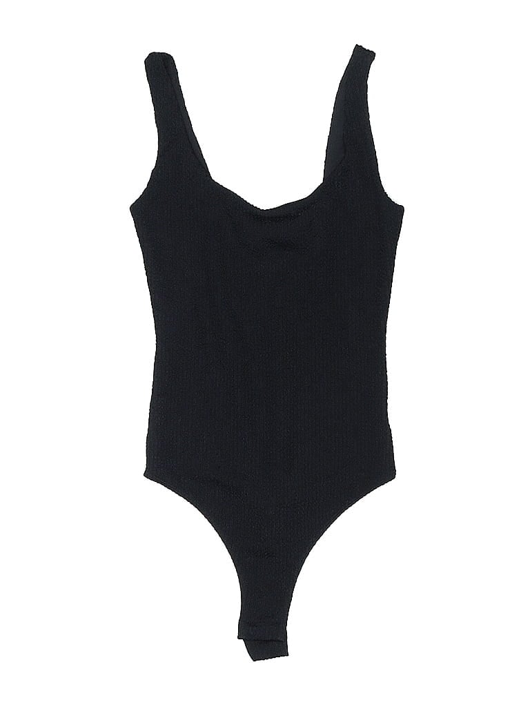 Pre-owned H&m One Piece Swimsuit In Black