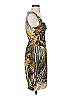 Black Halo Tropical Brown Cocktail Dress Size 4 - photo 3