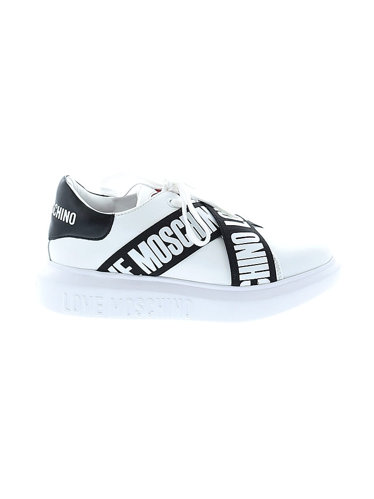 Love Moschino White Sneakers Size EU 37 47 off ThredUp