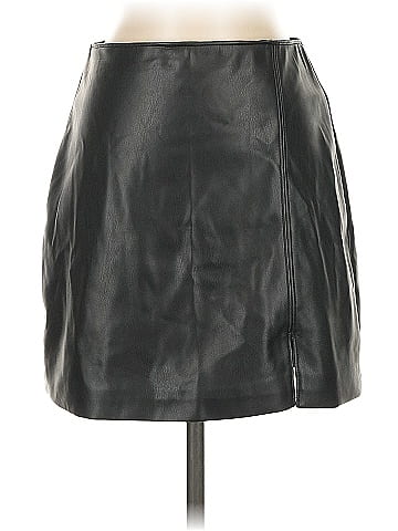 Hollister Faux Leather Skirt (view 1)
