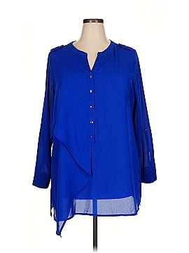 Roz & Ali 3/4 Sleeve Blouse