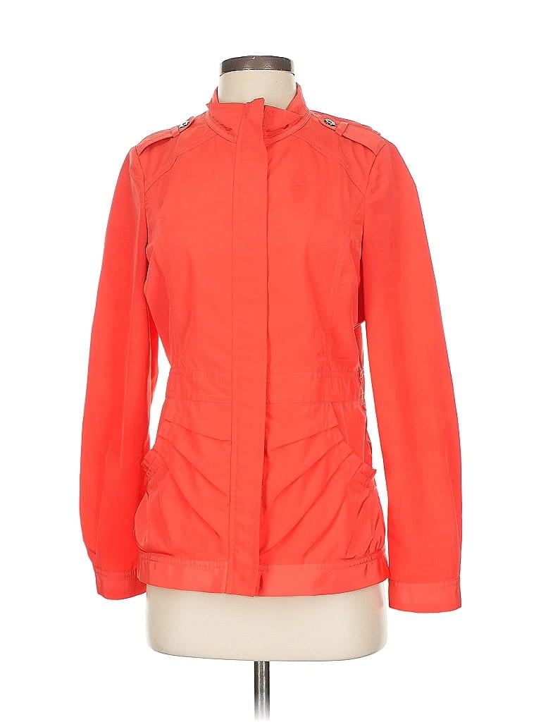 Pre-owned St John Jacket In Orange