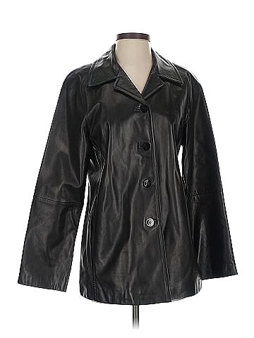 Ellen Tracy Leather Jacket (view 1)