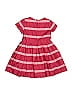Jacadi Stripes Red Burgundy Dress Size 6 - photo 2