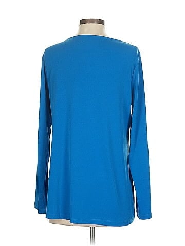 Susan Graver Long Sleeve Top (view 2)