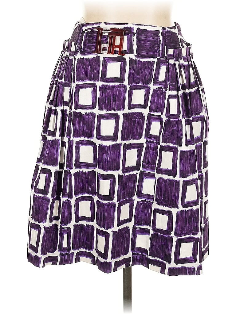 Click to view more detailed imagery on our partner's website Pre-owned Pedro Del Hierro Casual Skirt In Purple