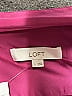 Ann Taylor LOFT 100% Polyester Burgundy Long Sleeve Blouse Size S - photo 6