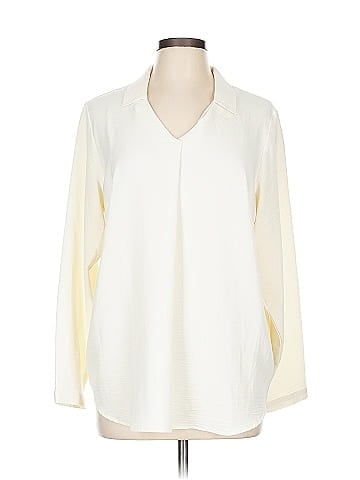 Christopher & Banks 3/4 Sleeve Blouse (view 1)