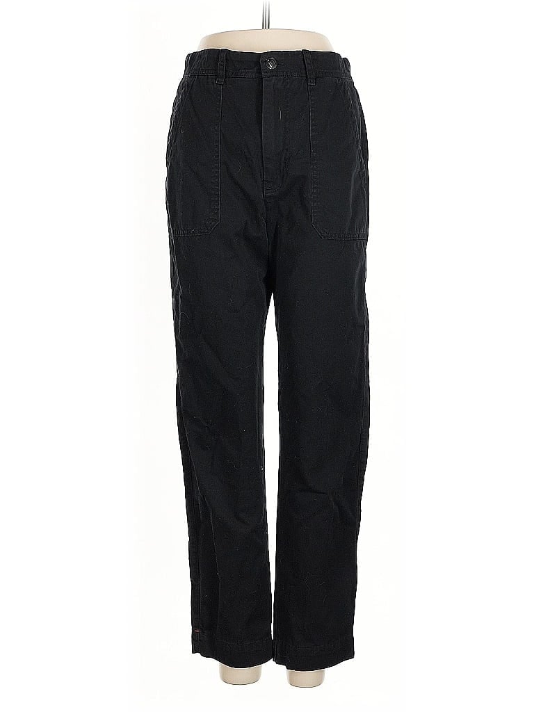 Xirena 100% Cotton Chevron-herringbone Black Casual Pants Size XS - photo 1