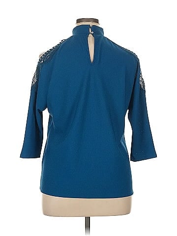 7th Avenue Design Studio New York & Company 3/4 Sleeve Top (view 2)