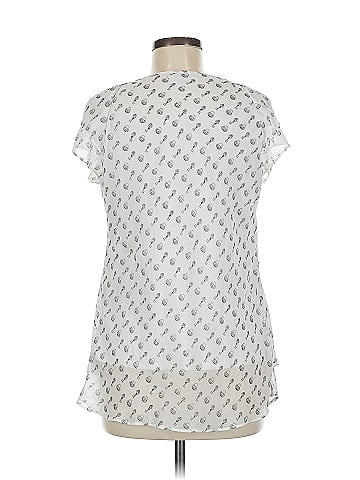 Roz & Ali Short Sleeve Blouse (view 2)