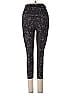 Athleta 100% Polyester Print Black Active Pants Size XS - photo 2