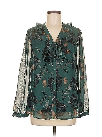 Dana Buchman Long Sleeve Blouse (view 1)