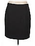AKRIS Solid Black Formal Skirt Size 8 - photo 1