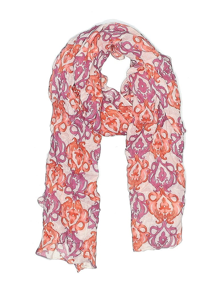 Pre-owned Unbranded Scarf In Orange