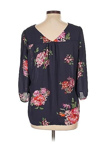 Skies Are Blue 3/4 Sleeve Blouse (view 2)