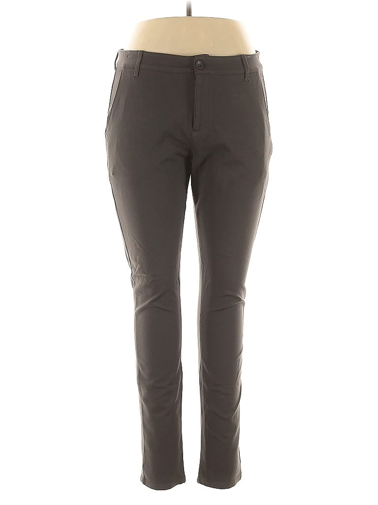 Pre-owned Paige Casual Pants In Gray