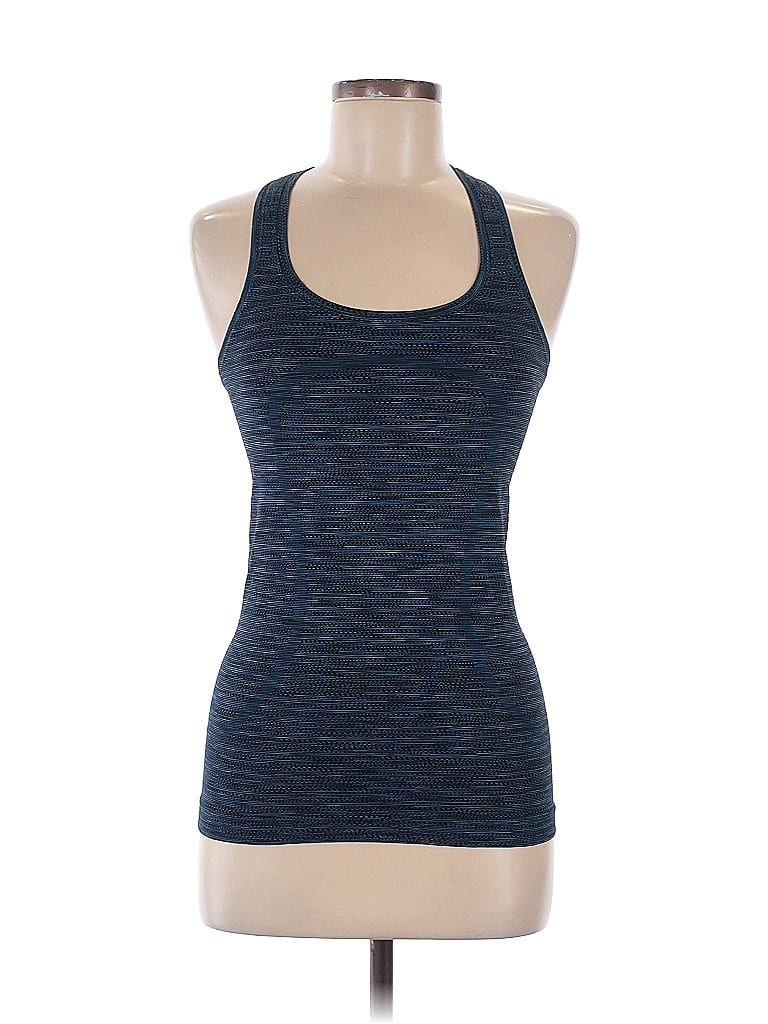 Pre-owned Lululemon Athletica Active Tank Top In Blue
