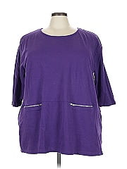 Woman Within 3/4 Sleeve Top