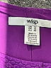 Wisp Solid Purple Cocktail Dress Size 14 - photo 6