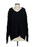 Free People Solid Black Pullover Sweater Size XS - photo 1