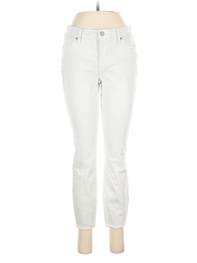 Pre-owned Lucky Brand Jeans In White