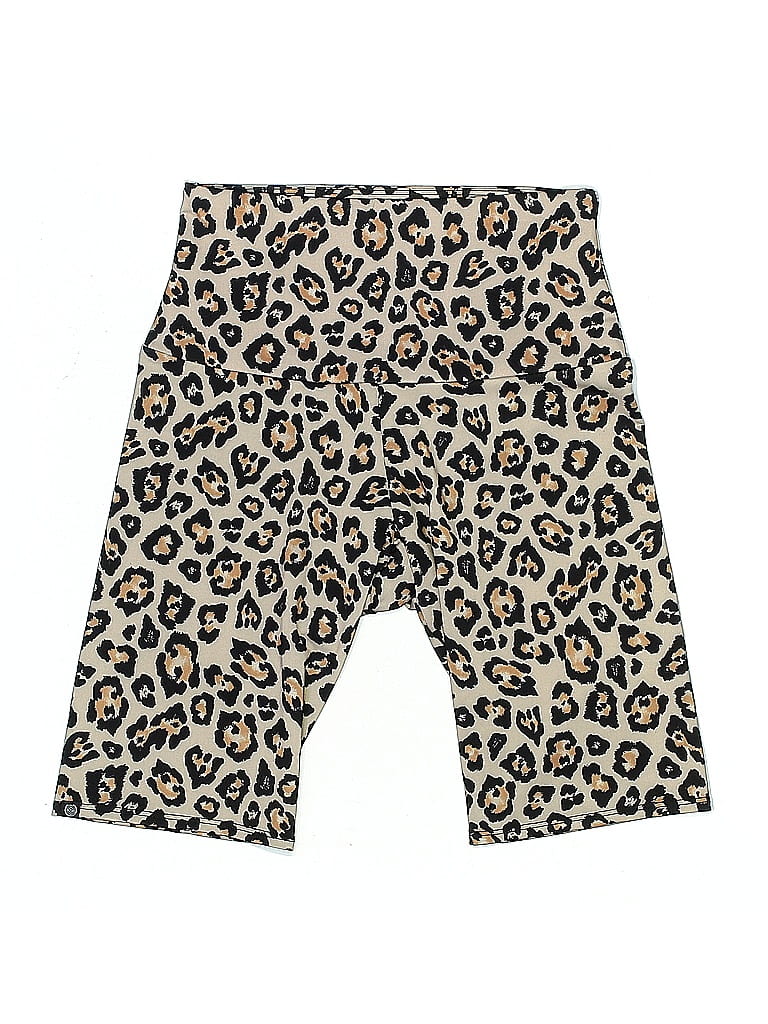 Onzie Animal Print Gold Shorts Size XS - photo 1