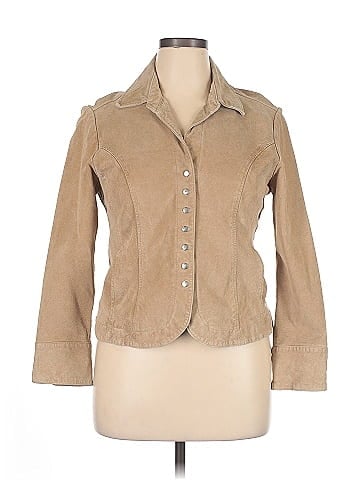 Christopher & Banks Leather Jacket (view 1)