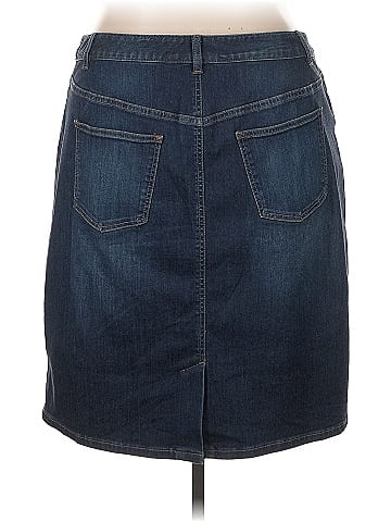Talbots Denim Skirt (view 2)